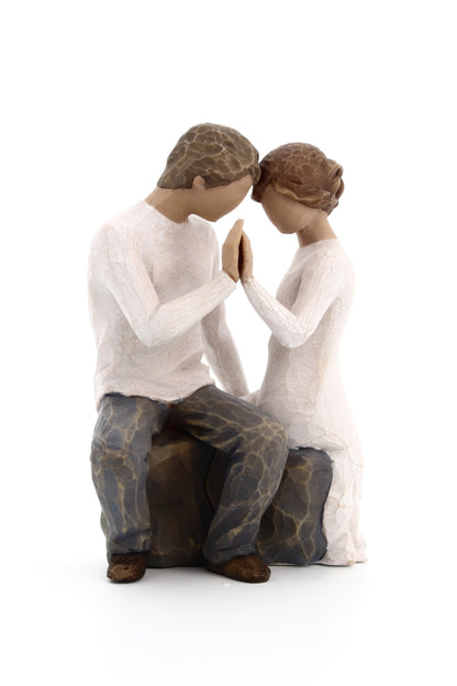 Statua in resina The Willow tree - Intorno a te (Around you)  h. 16,5 cm