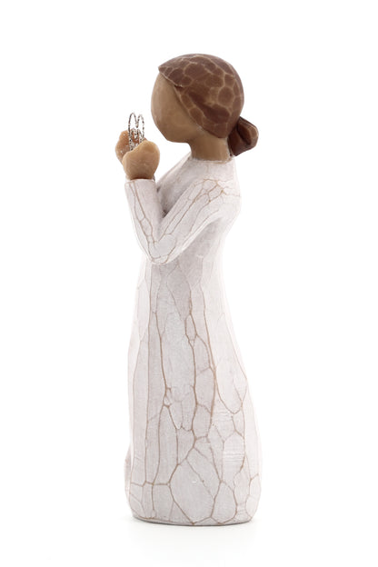 Statua in resina The Willow Tree Un sacco d'amore (Lots of Love)  h. 14 cm