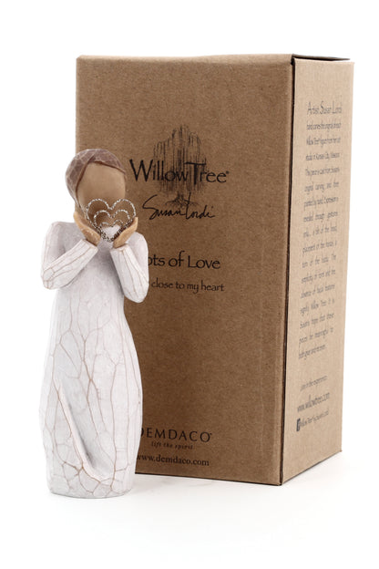 Statua in resina The Willow Tree Un sacco d'amore (Lots of Love)  h. 14 cm