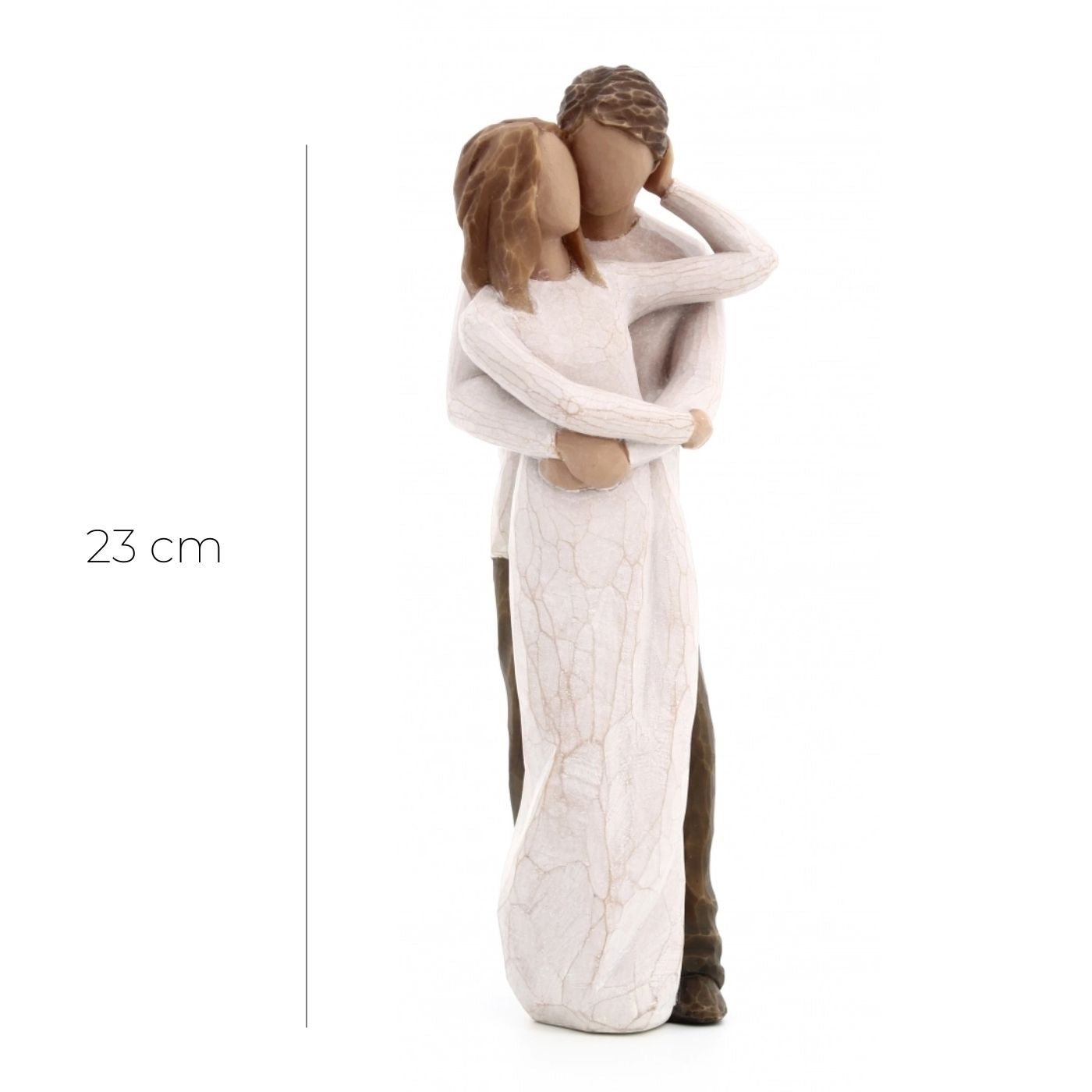 Statua in resina The Willow tree -Insieme (Togheter)  h. 23 cm