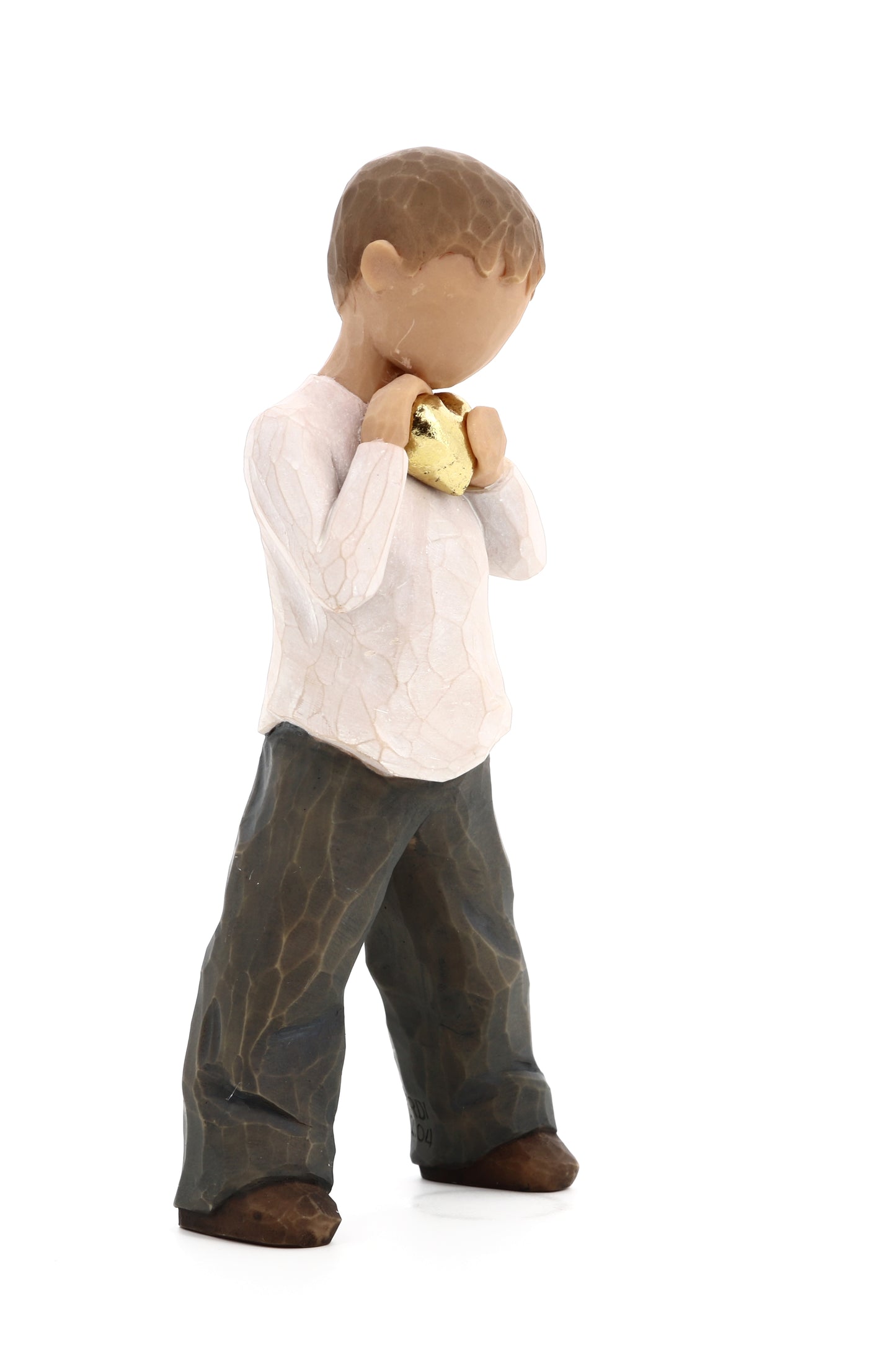 Statua in resina The Willow tree - Cuore d'oro (Heart of Gold) h. 14 cm