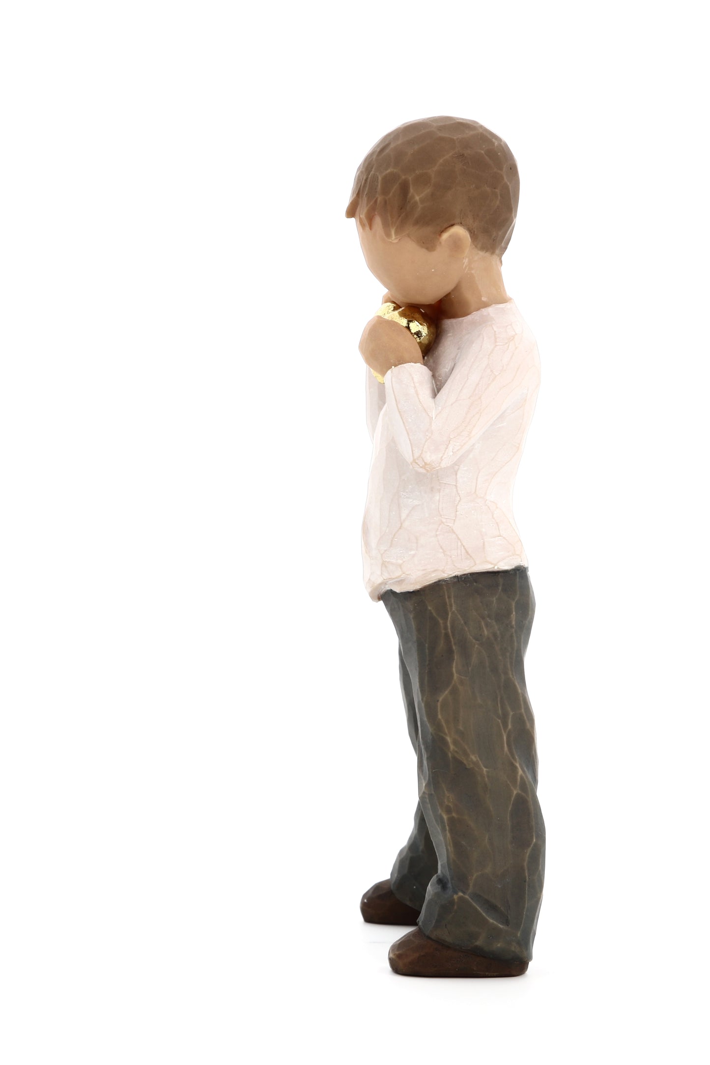 Statua in resina The Willow tree - Cuore d'oro (Heart of Gold) h. 14 cm
