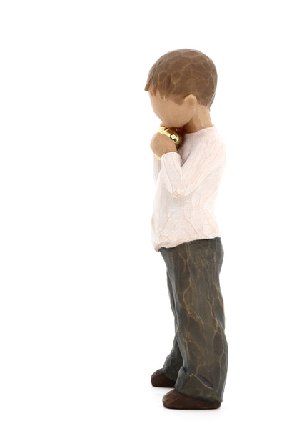 Statua in resina The Willow tree - Cuore d'oro (Heart of Gold) h. 14 cm