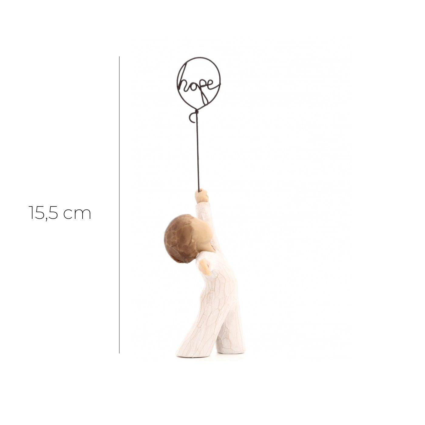 Statua in resina The Willow tree - Speranza (Hope)  h. 15,5 cm