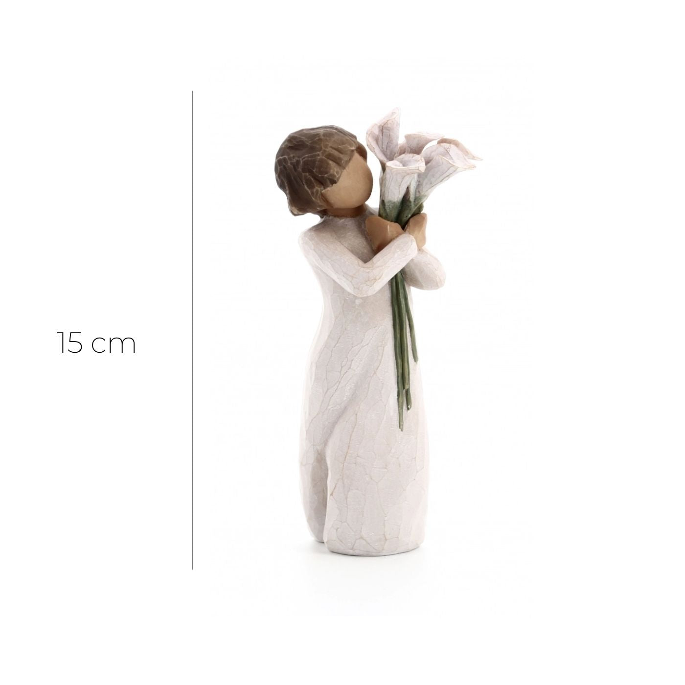 Statua in resina The Willow tree - Meravigliosi auguri (Beautiful Wishes) h. 15 cm