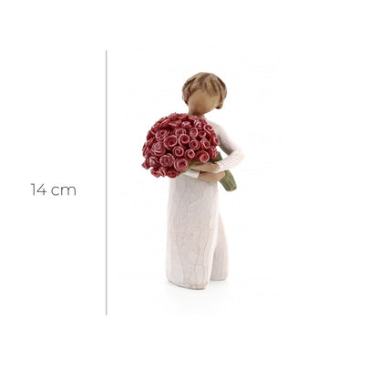 Statua in resina The Willow tree Abbondanza (Abundance) h. 14 cm