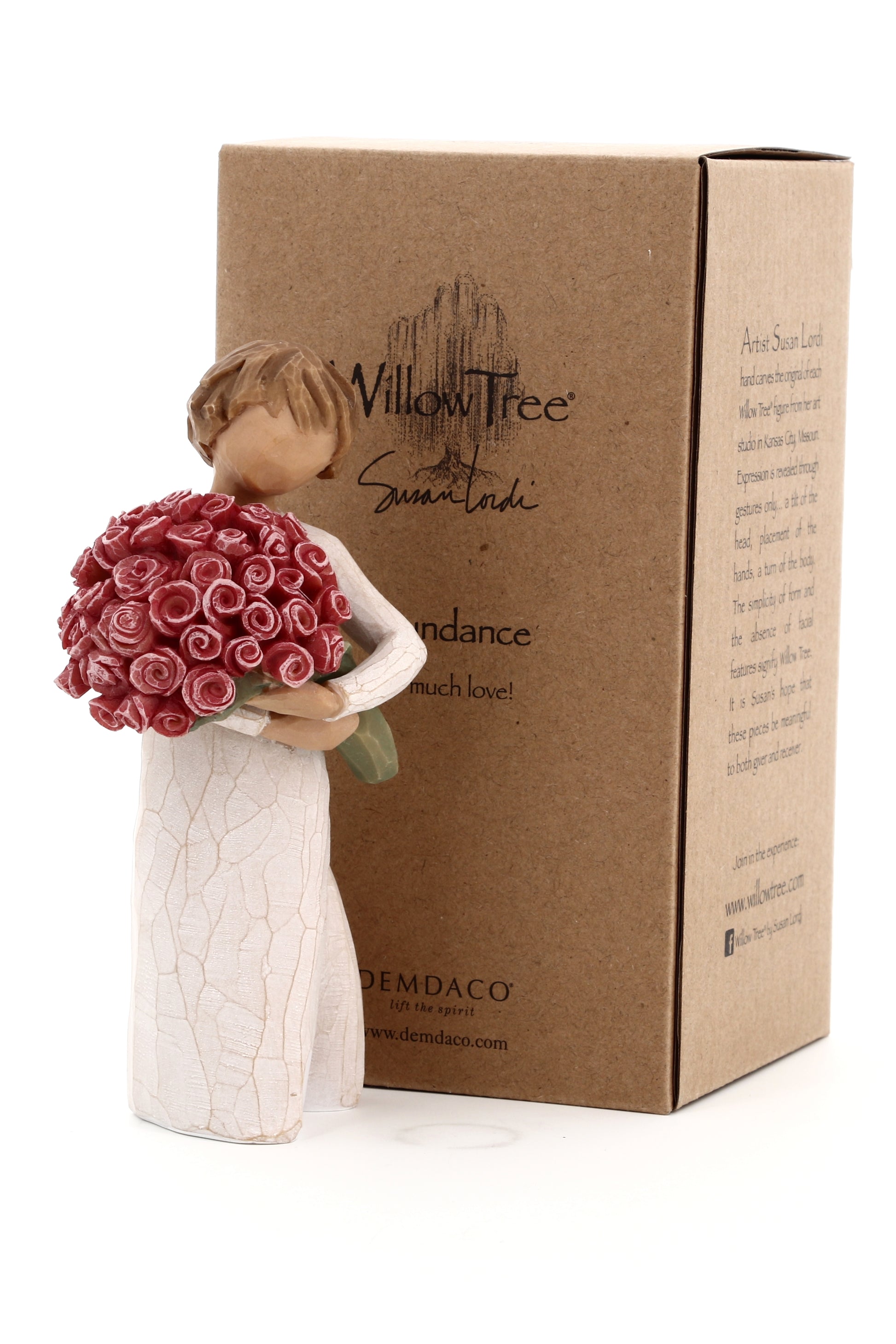 Statua in resina The Willow tree Abbondanza (Abundance) h. 14 cm