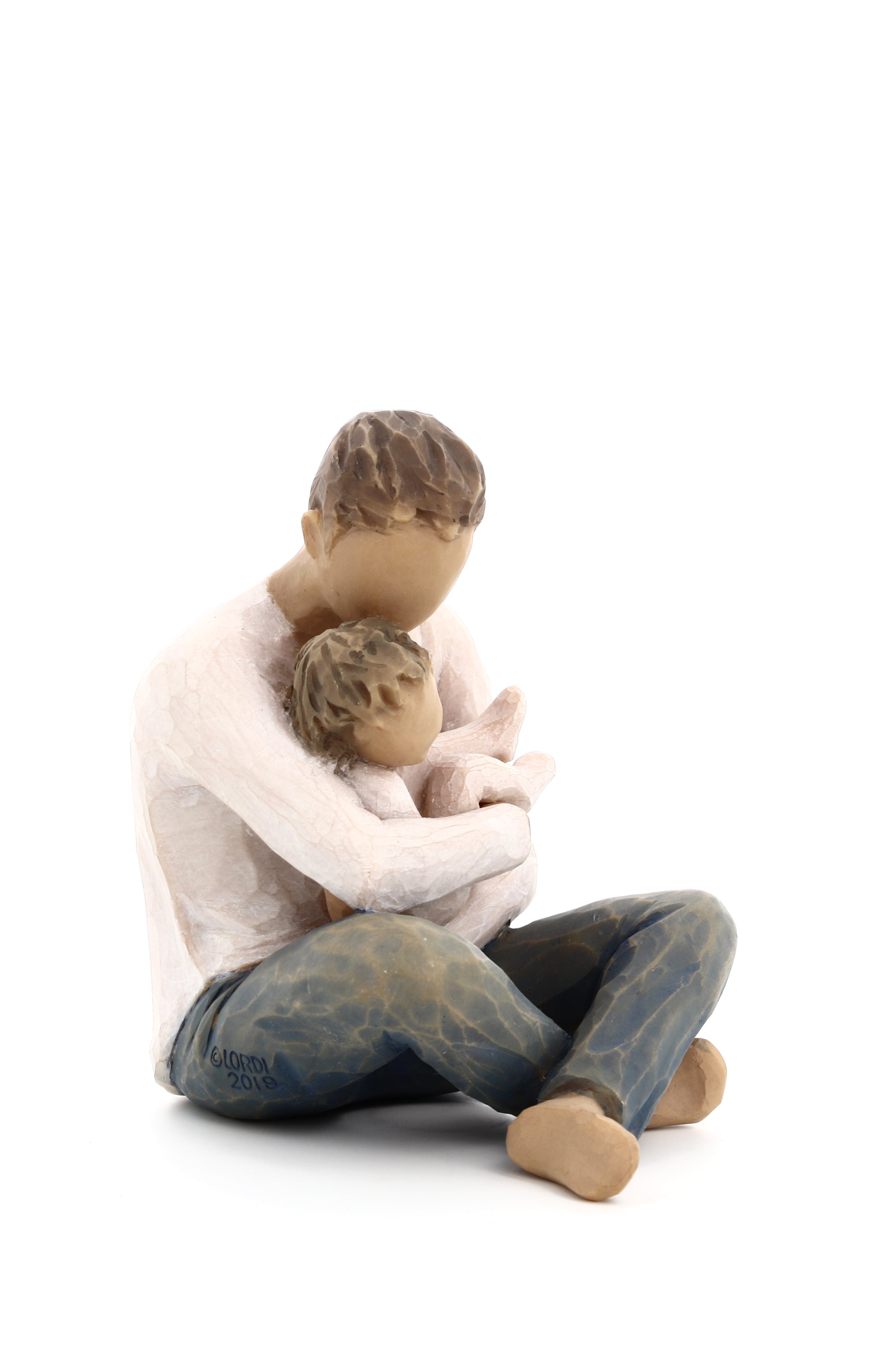 Statua in resina The Willow tree  Il Piccolo (Little One)  h. 10 cm