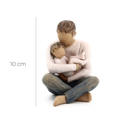 Statua in resina The Willow tree  Il Piccolo (Little One)  h. 10 cm