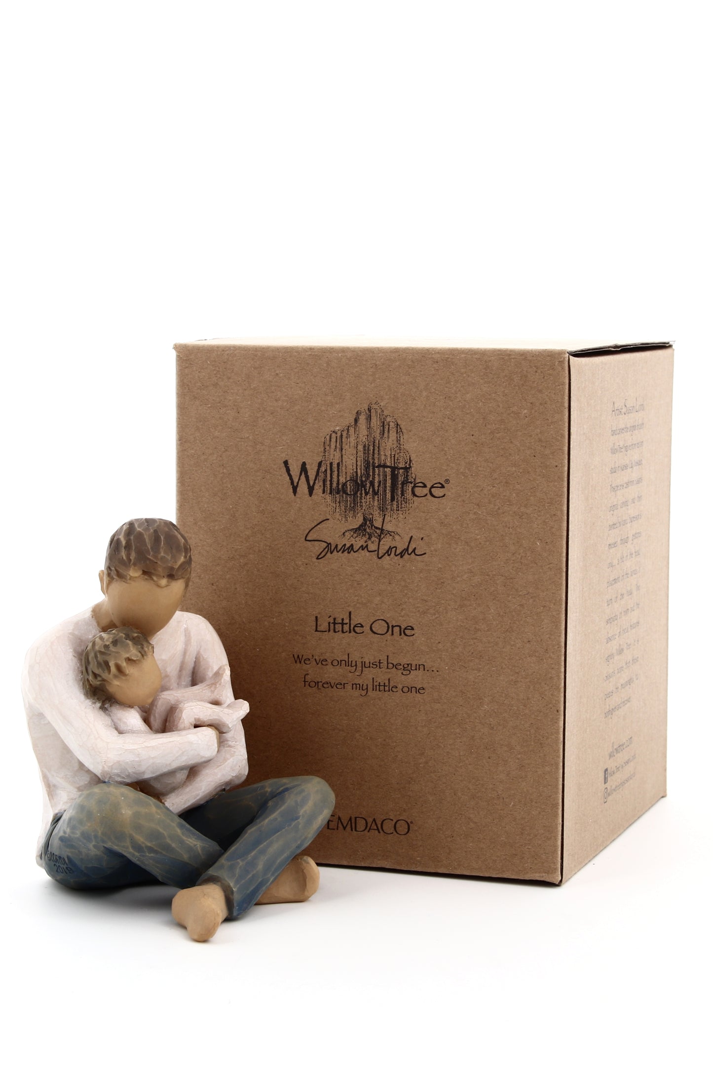 Statua in resina The Willow tree  Il Piccolo (Little One)  h. 10 cm