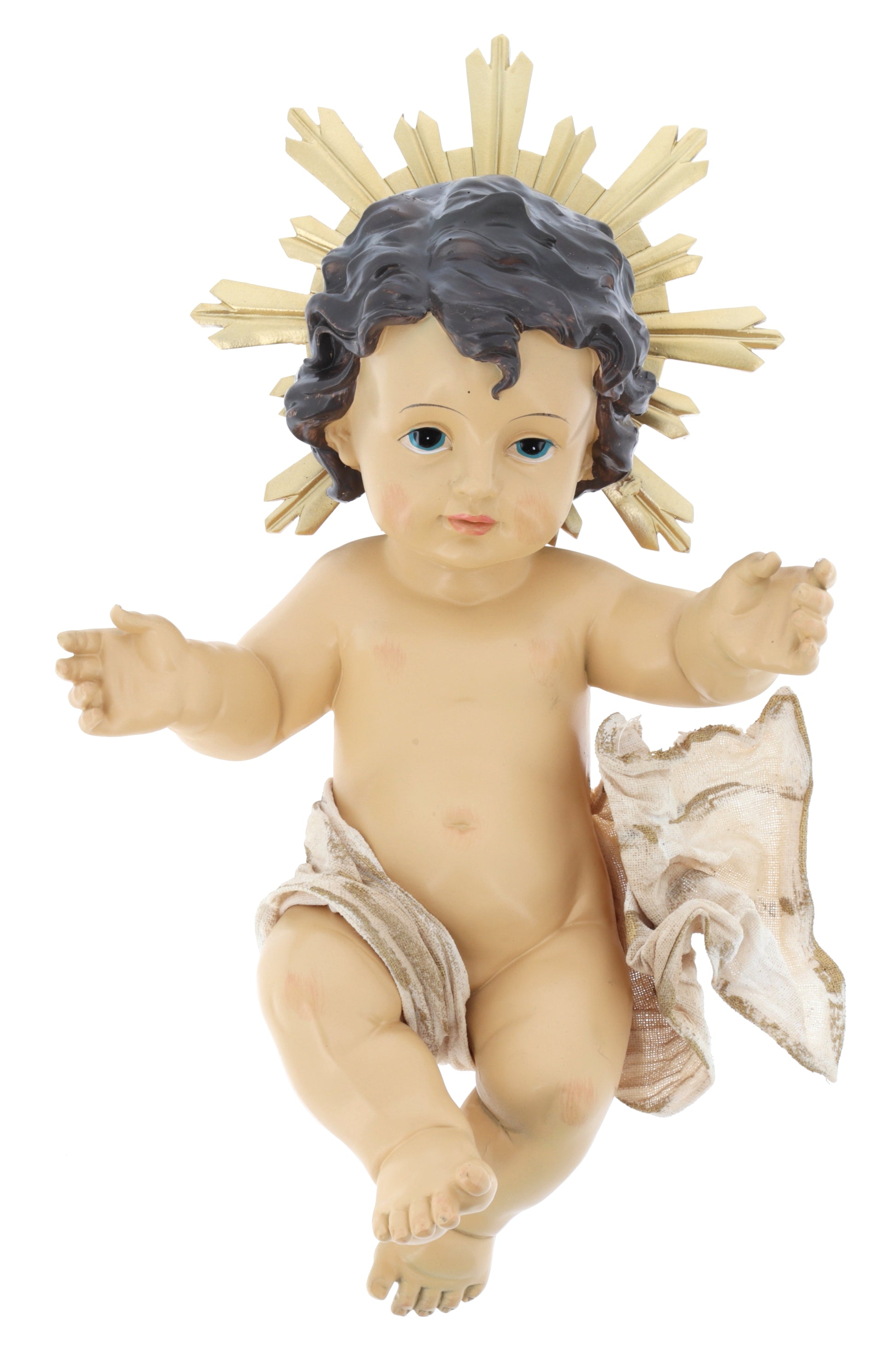 Statua Gesu' Bambino in resina. Altezza 37 cm    
