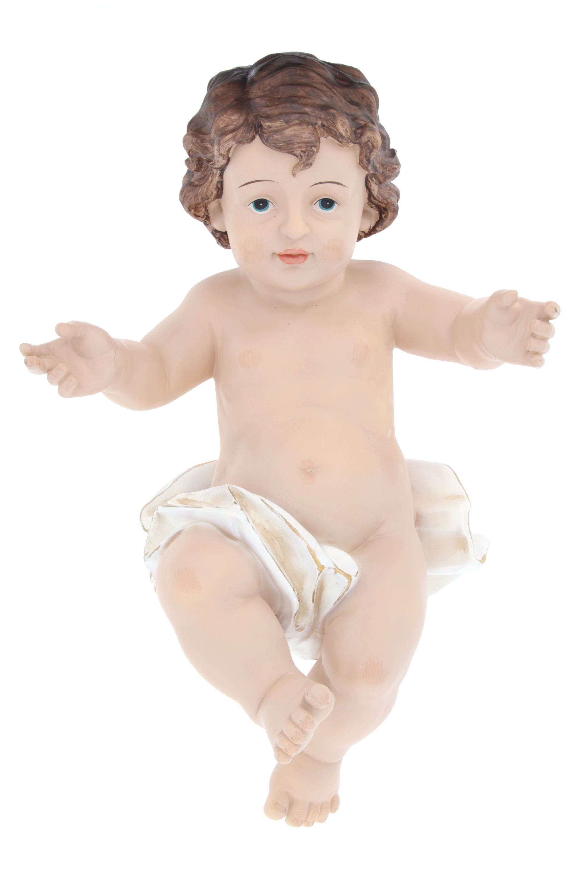 Statua Gesu' Bambino in resina. Altezza 60 cm 
