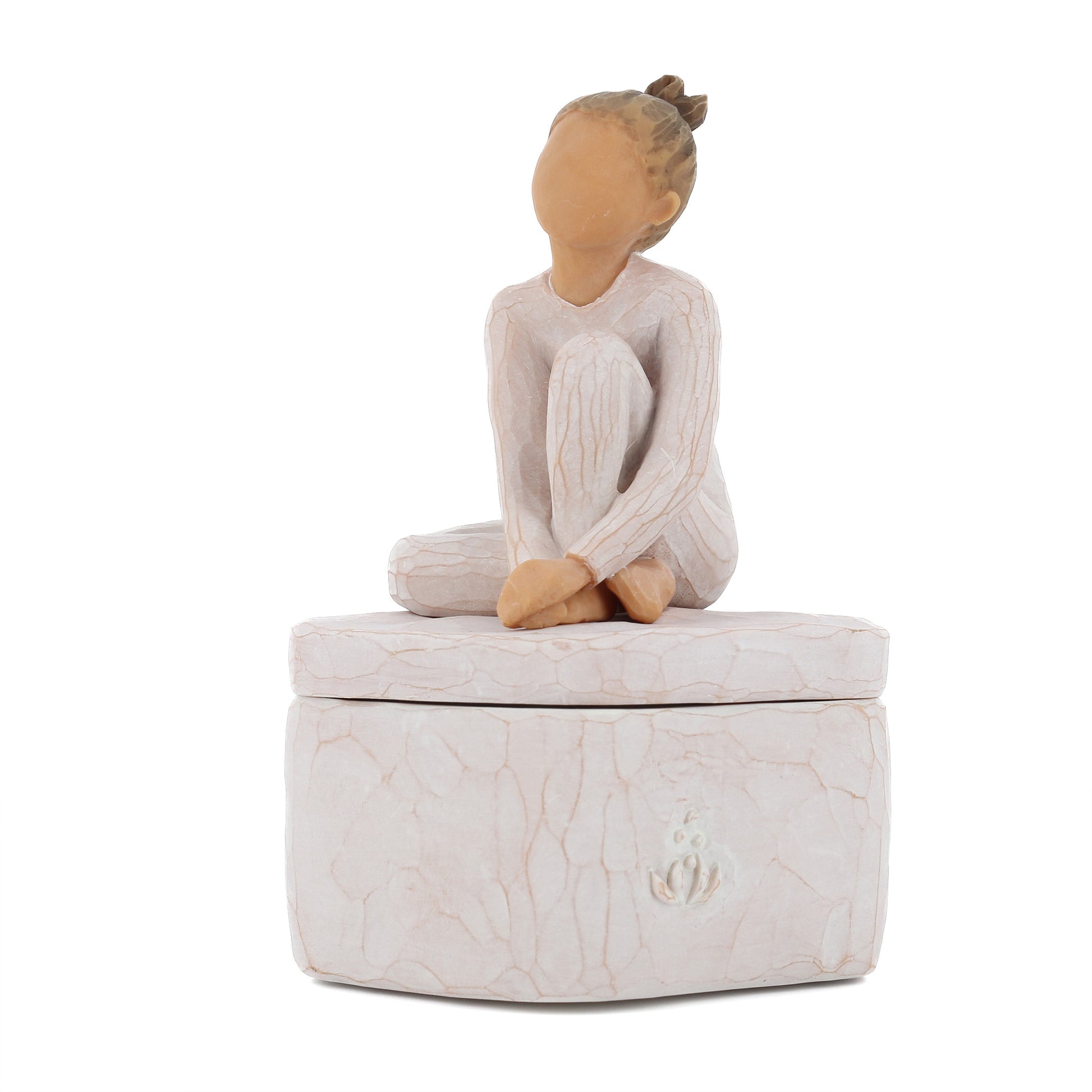 Statua in resina The Willow tree - Ballerina, scrigno dei ricordi (the dancer keepsake box ) h. 14 cm