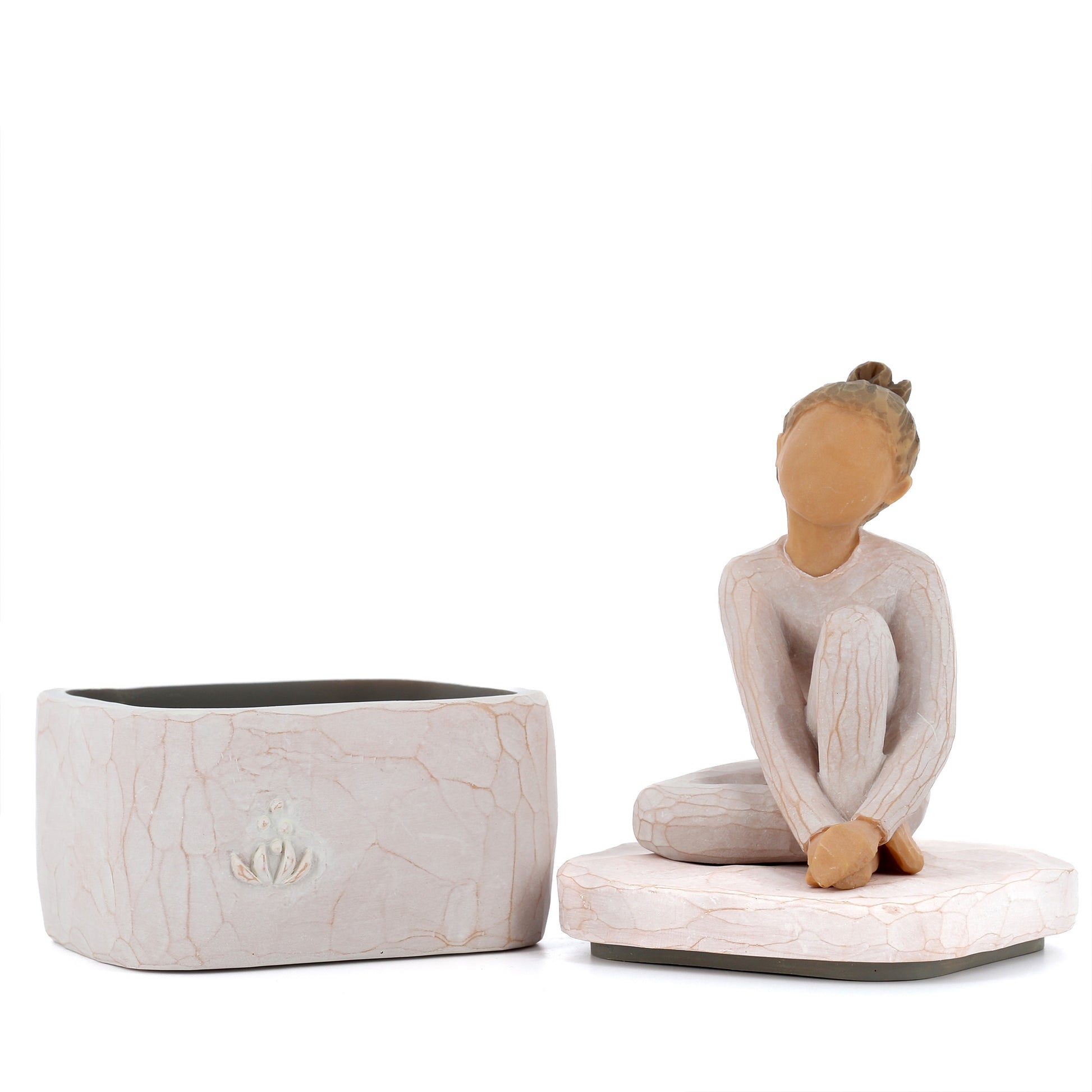 Statua in resina The Willow tree - Ballerina, scrigno dei ricordi (the dancer keepsake box ) h. 14 cm