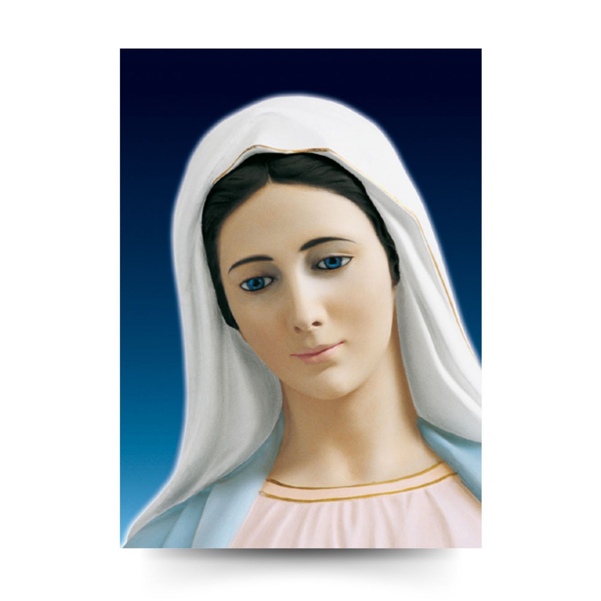 Foto beata Vergine Maria frontale cm 24x36