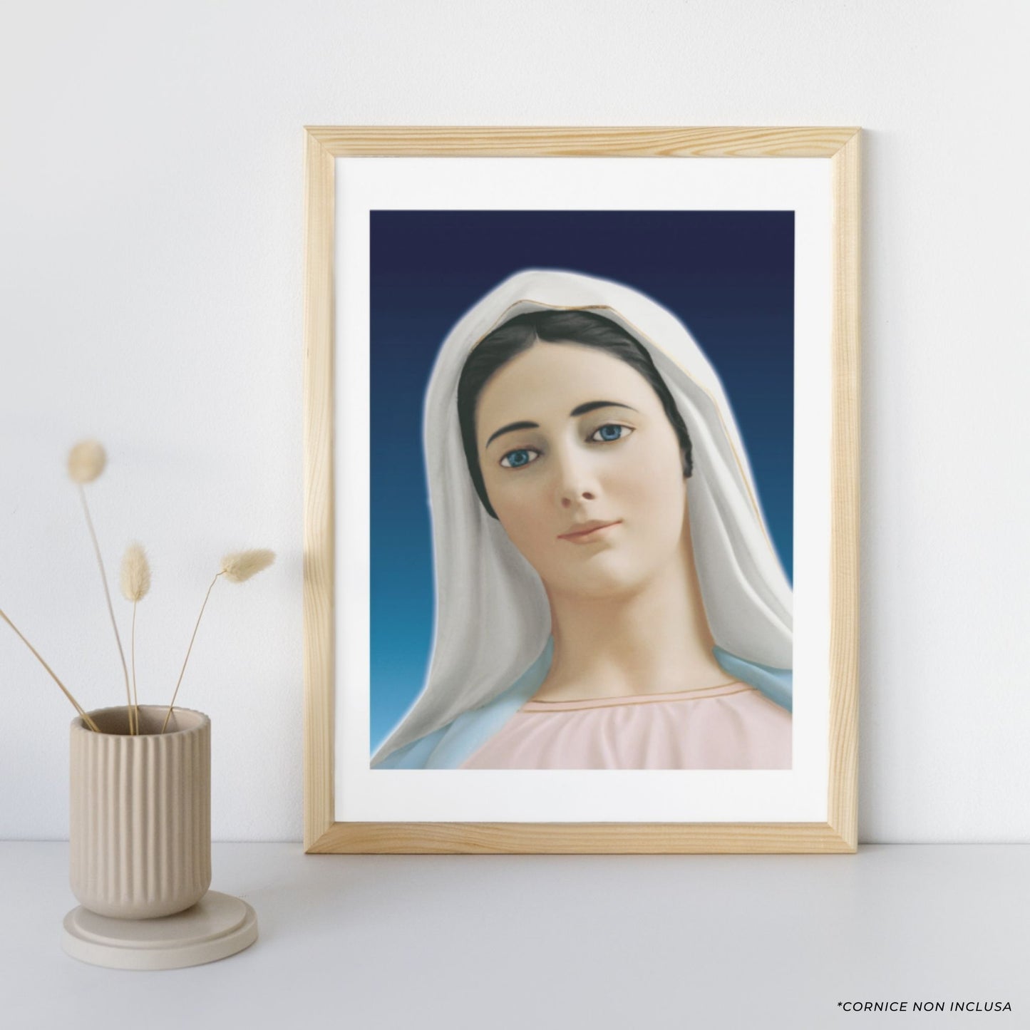 Foto beata Vergine Maria frontale cm 30x40