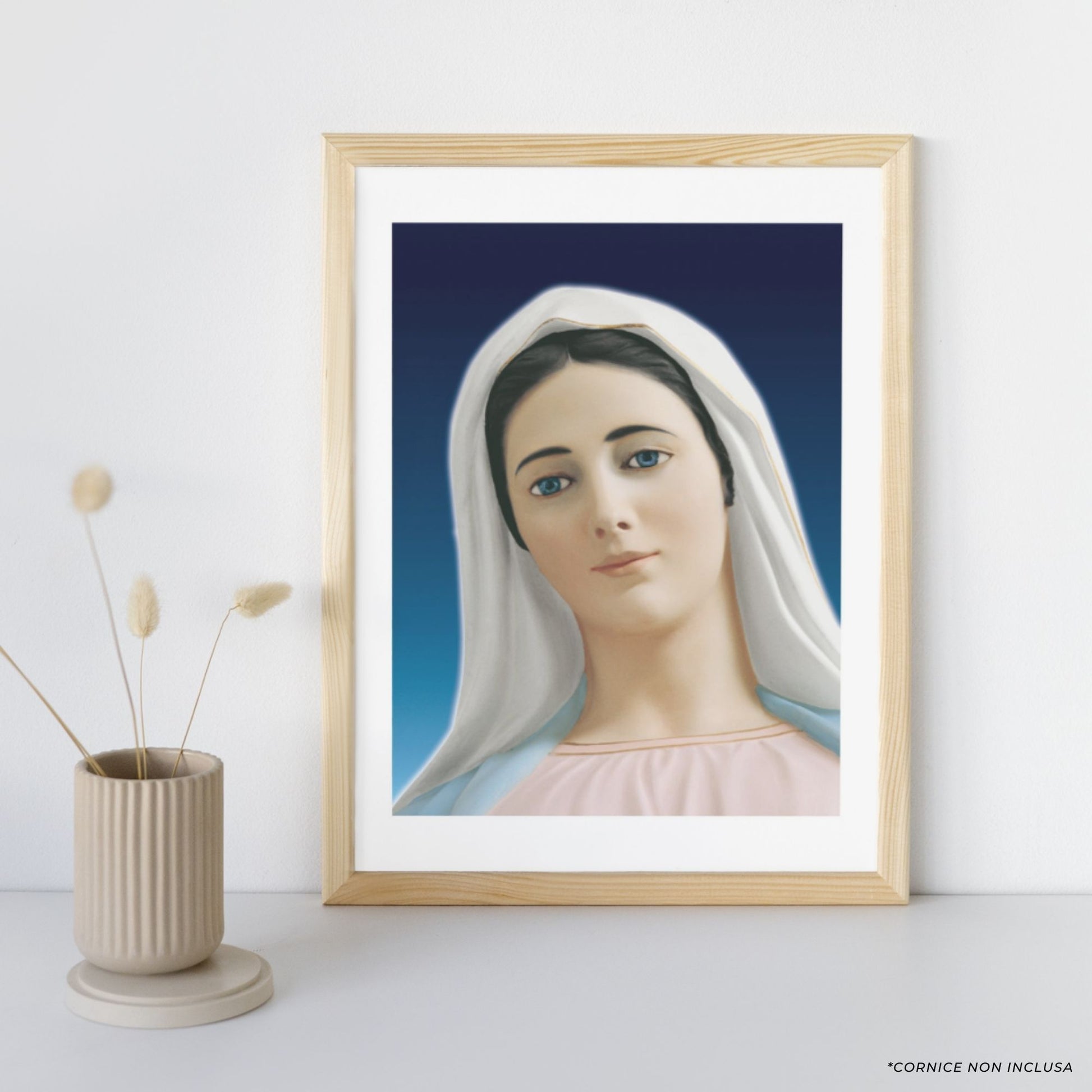 Foto beata Vergine Maria frontale cm 30x40