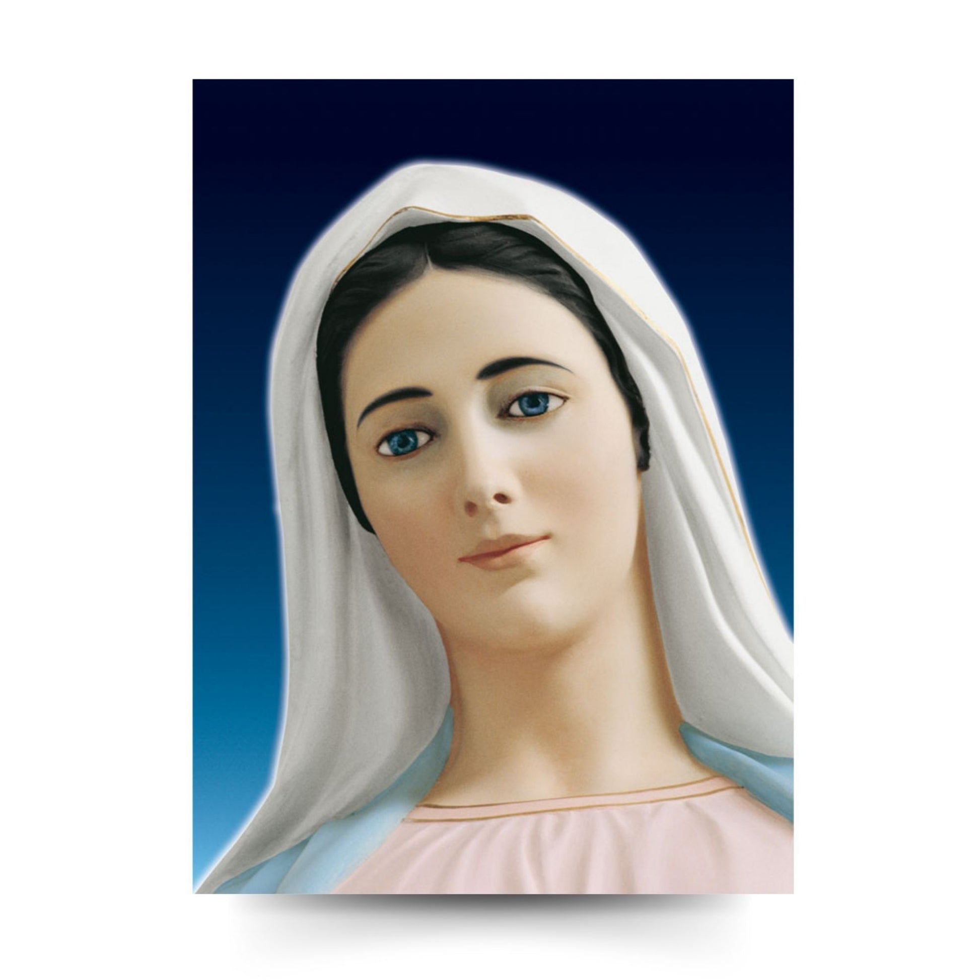 Foto beata Vergine Maria frontale cm 25x35
