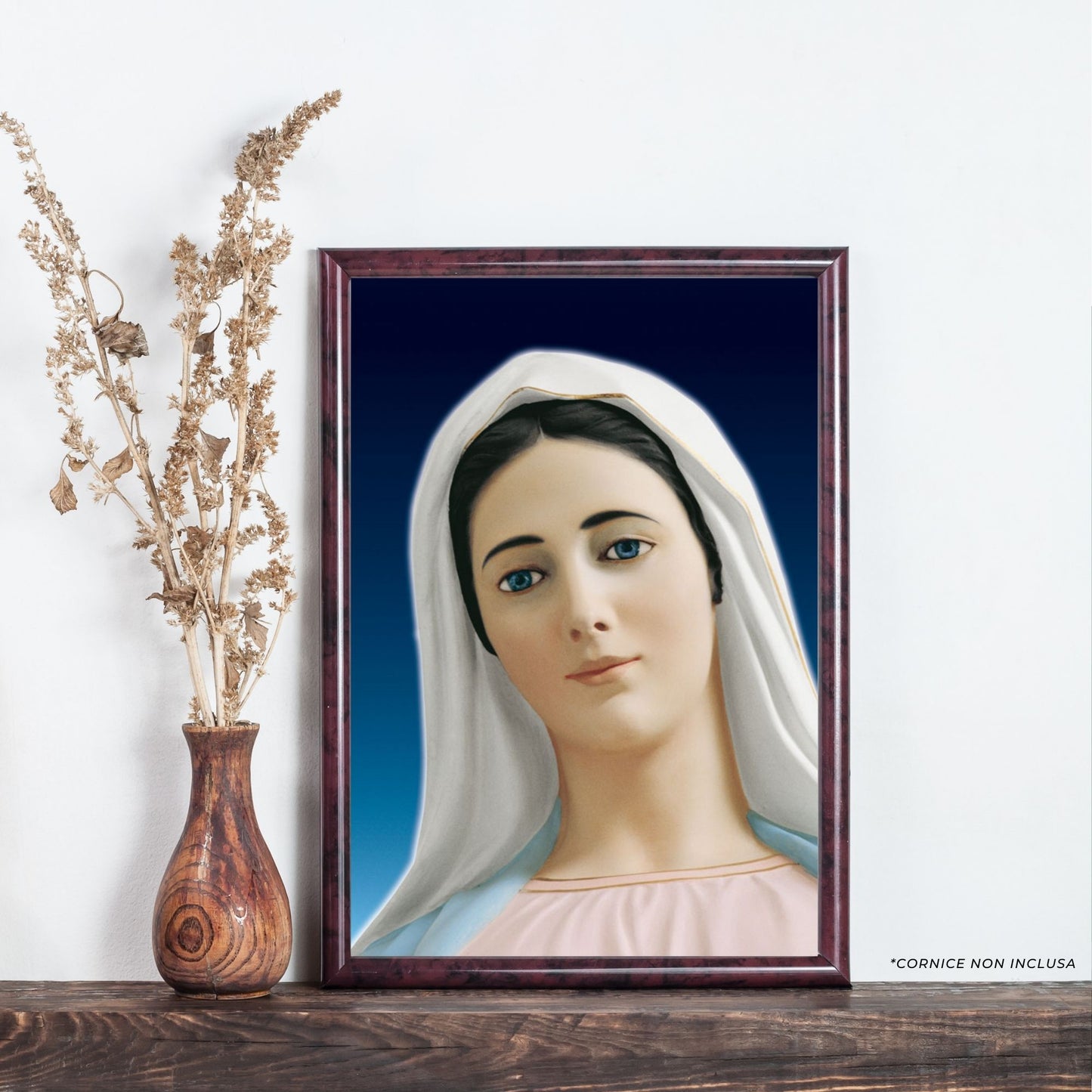 Foto beata Vergine Maria frontale cm 25x35