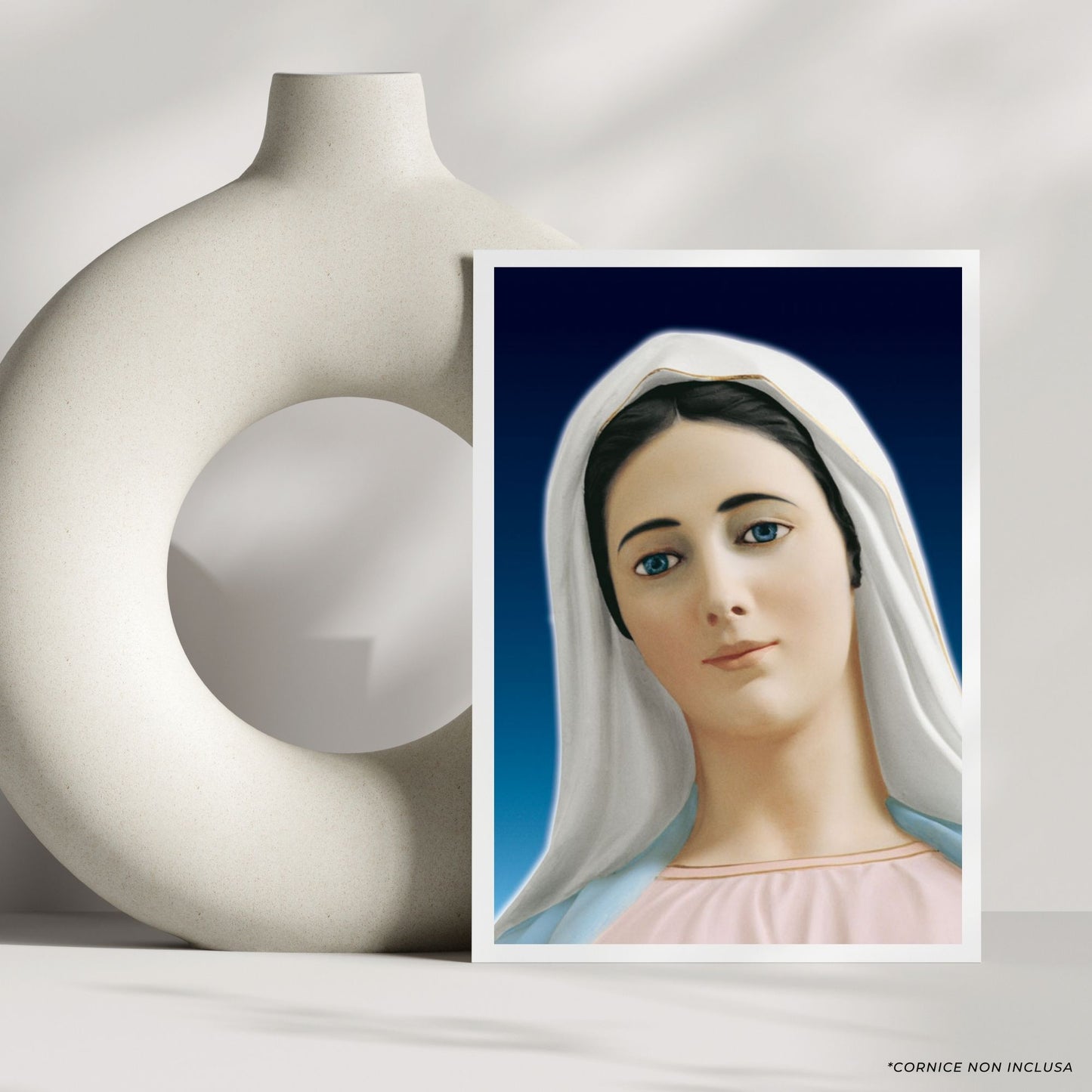 Foto beata Vergine Maria frontale cm 18x24