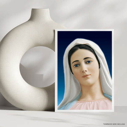 Foto beata Vergine Maria frontale cm 18x24