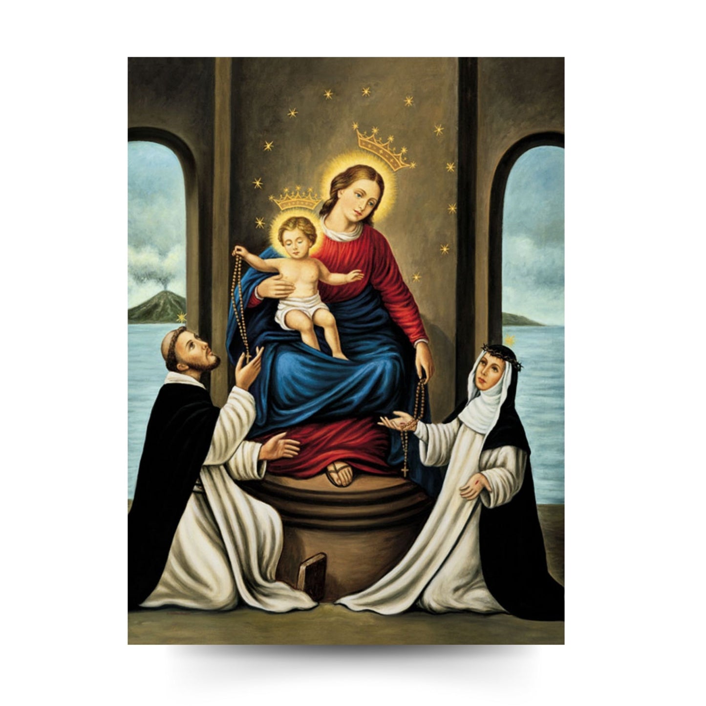 Foto Madonna di Pompei cm 35x50