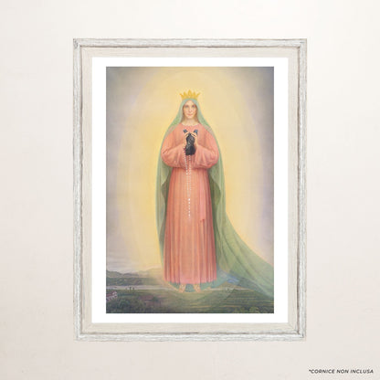 Foto Maria Regina della Famiglia a Ghiaie di Bonate 15x20 cm