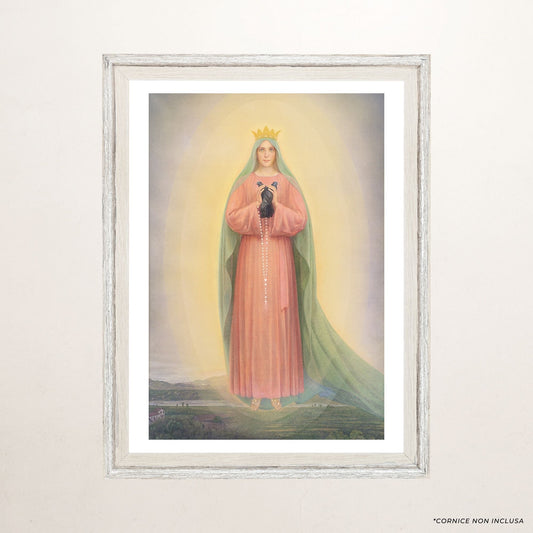 Foto Maria Regina della Famiglia a Ghiaie di Bonate 15x20 cm