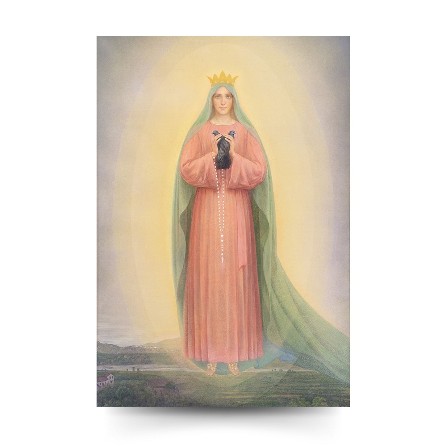 Foto Maria Regina della Famiglia a Ghiaie di Bonate 30X40 cm