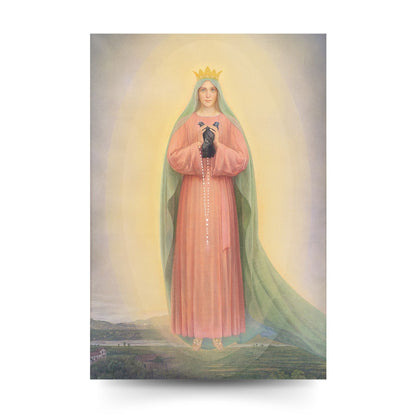 Foto Maria Regina della Famiglia a Ghiaie di Bonate 48x68 cm