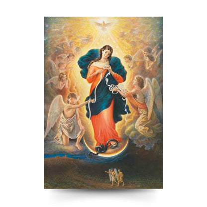Foto Maria che scioglie i nodi Dawid Kownacki cm 33,5x48,5