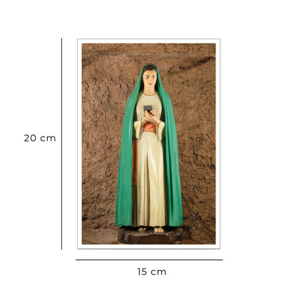 Foto Vergine della Rivelazione 15x20 cm.