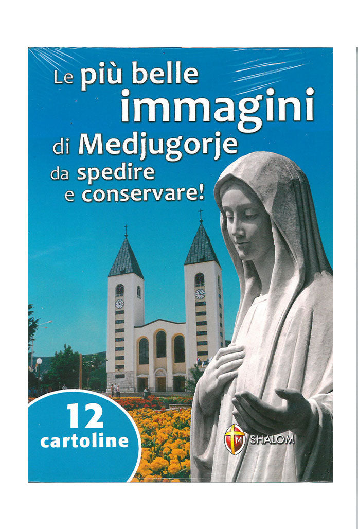 Cofanetto 12 cartoline postali di Medjugorje volume 1