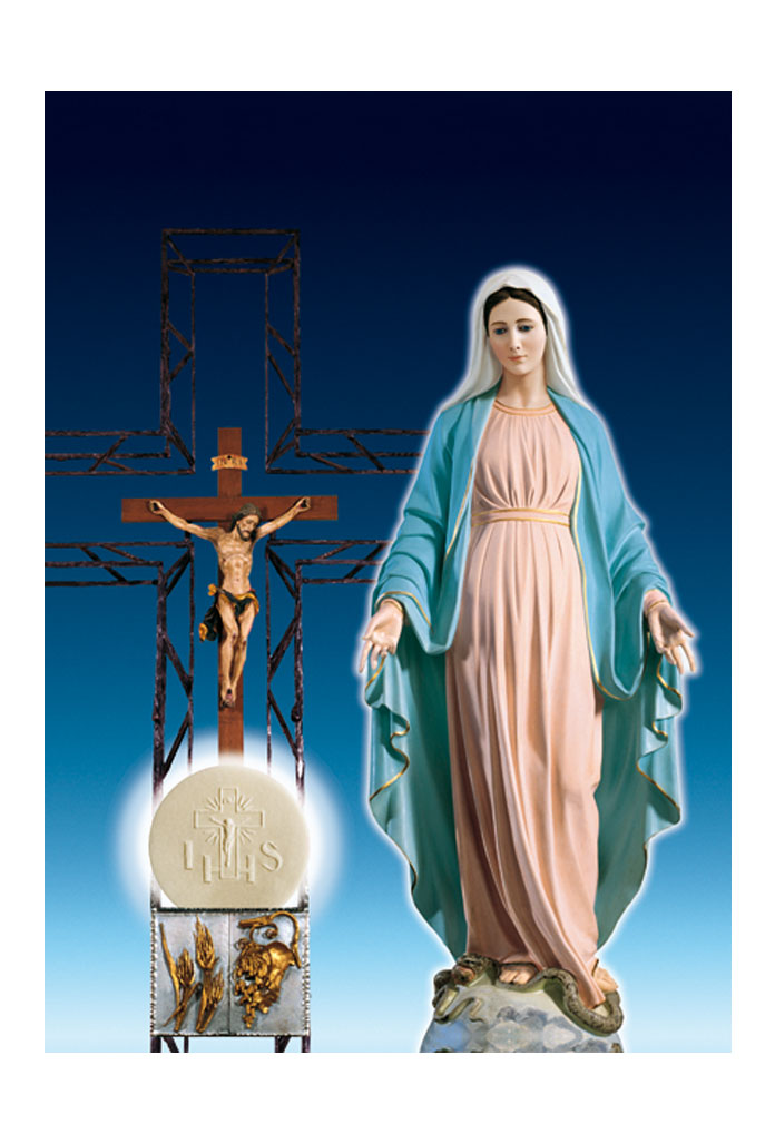 Santino beata Vergine Maria "Angelus"