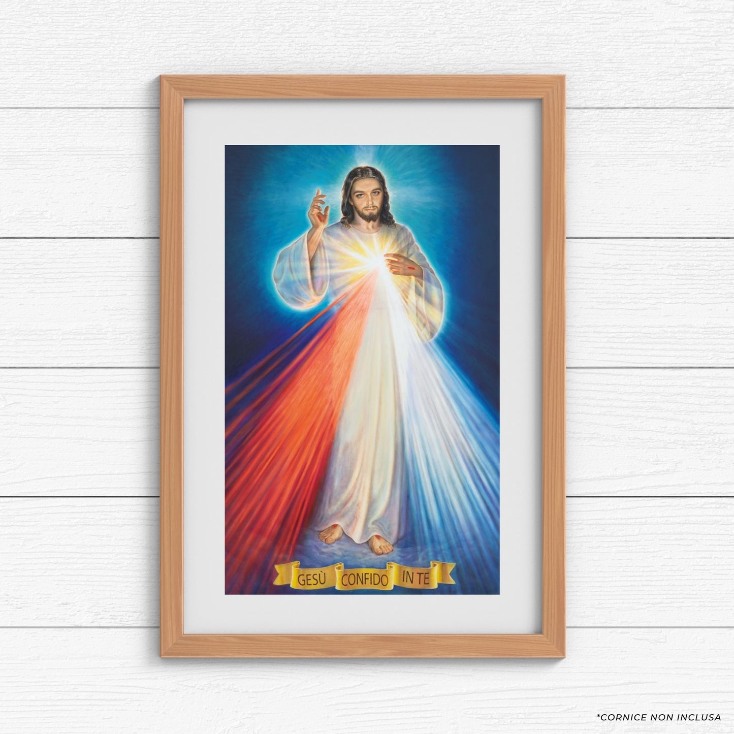 Foto Gesù Misericordioso 43x68 cm