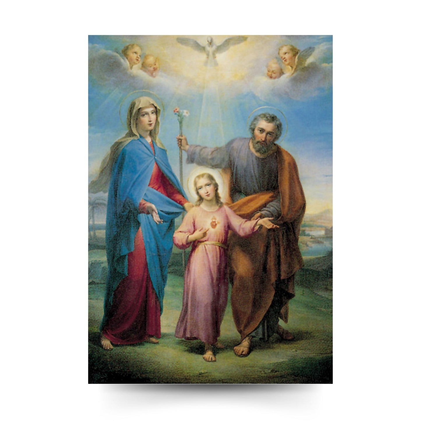 Foto santa Famiglia cm 18x24