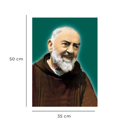 Foto san Pio da Pietrelcina cm 35x50