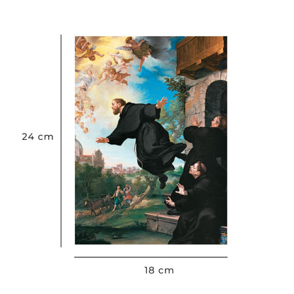 Foto san Giuseppe da Copertino cm 18x24