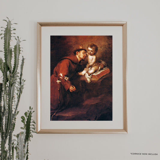 Foto sant'Antonio di Padova cm 18x24