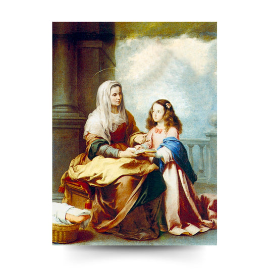 Foto sant' Anna e Maria cm 18x24
