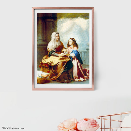 Foto sant' Anna e Maria cm 18x24