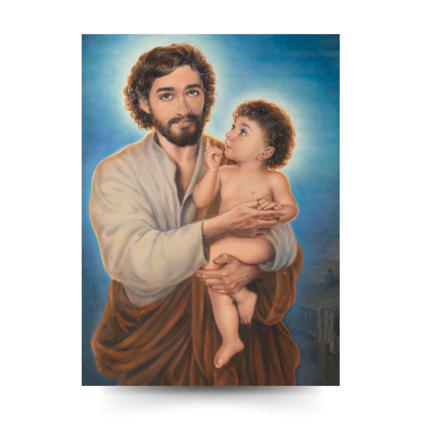 Foto San Giuseppe (dipinto di Dawid K.) cm 30X40