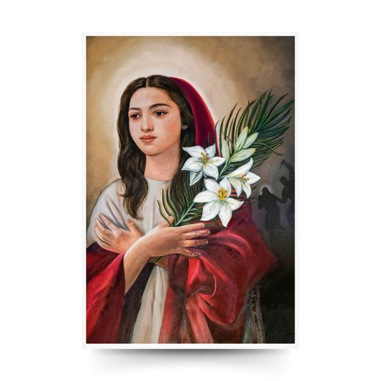 Foto santa Maria Goretti cm 21X30