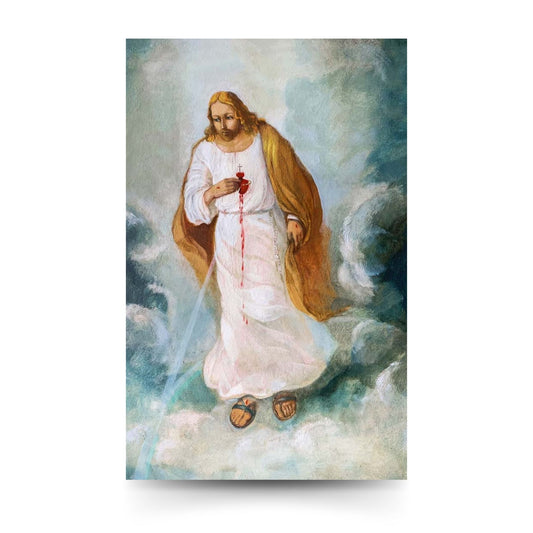 Cartolina Sacro Cuore di Gesù