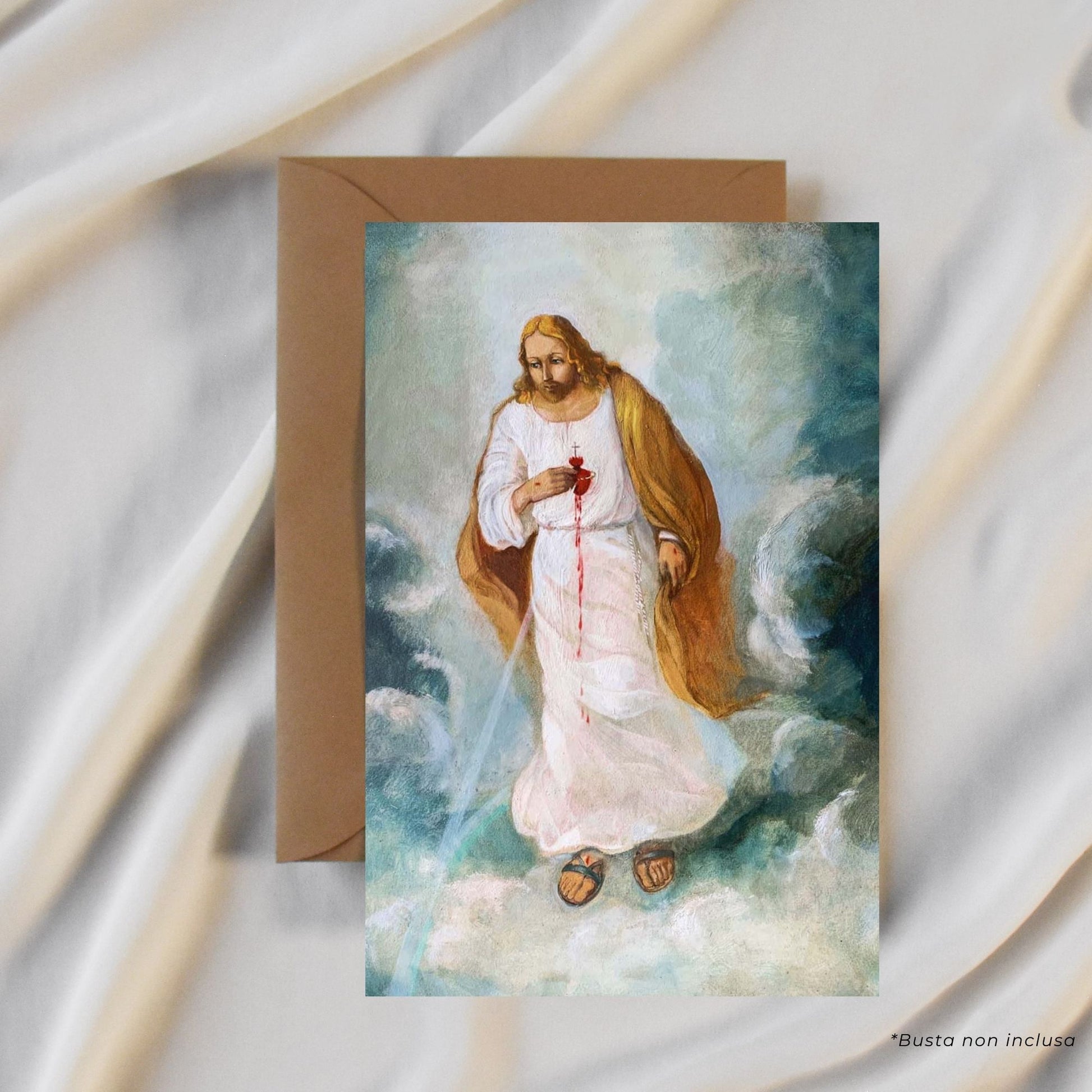 Cartolina Sacro Cuore di Gesù