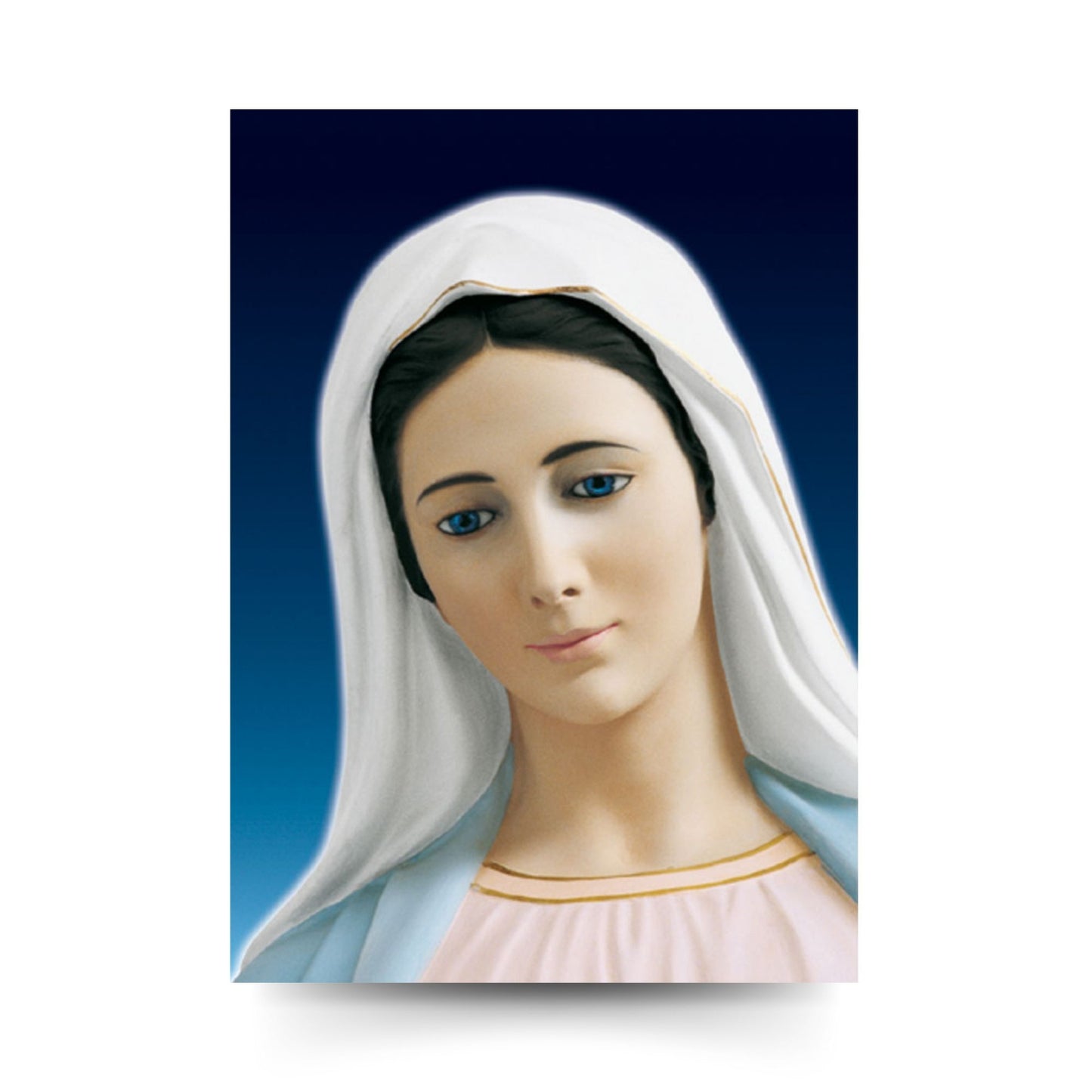 Santino Madonna frontale "Offerta della giornata a Maria"