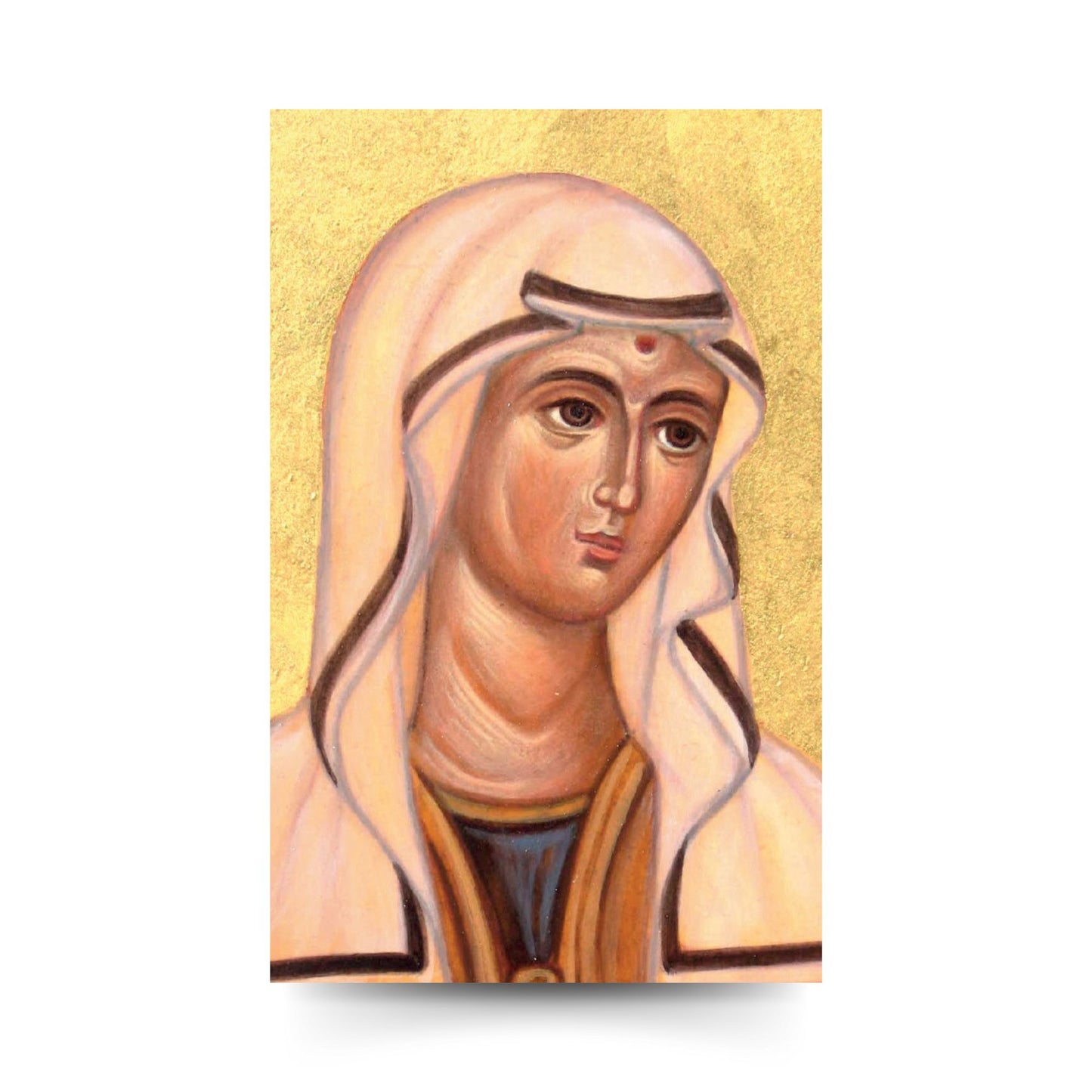 Santino santa Rita da Cascia. Sul retro "Preghiera dell'autista"