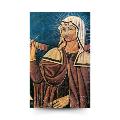 Santino santa Rita con retro "Preghiera a santa Rita per il dono della fede"