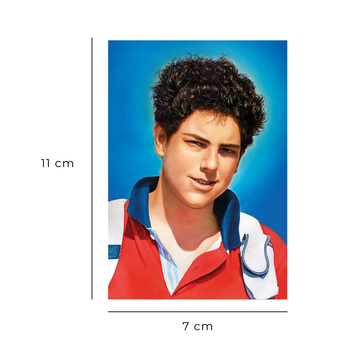 Santino San Carlo Acutis con retro preghiera per ottenere una grazia