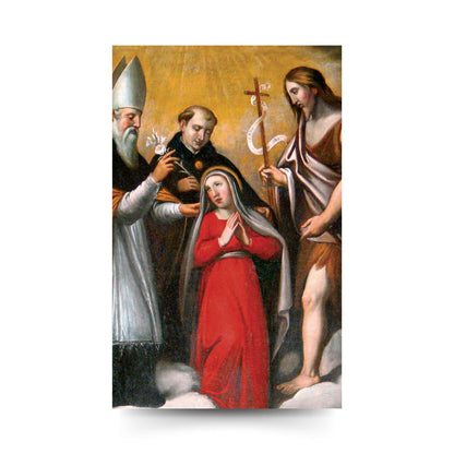 Santino santa Rita con retro "Preghiera a santa Rita della mamma in attesa"